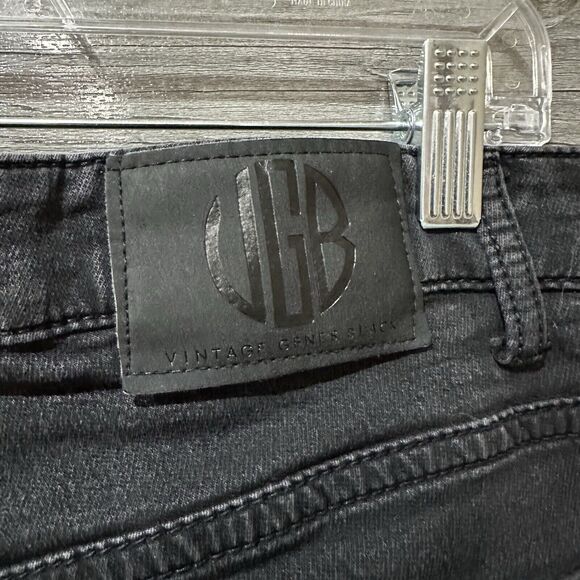 Men's Black Skinny Jeans - Picture 7 of 9